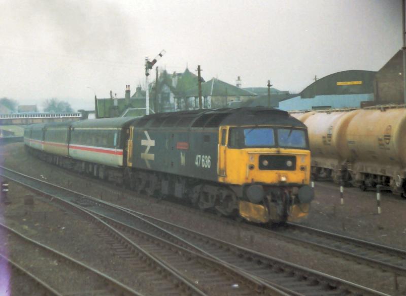 47636 passes Larbert with the Northbound Clansman: 47636 passes Larbert with the Northbound Clansman. Photo of 47636 passes Larbert with the Northbound Clansman