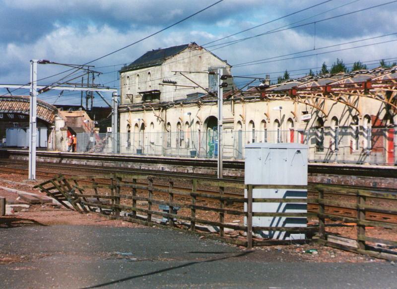 A Sad Sight 2: Another pic of demolition underway at Carstairs Junction. Photo of A Sad Sight 2