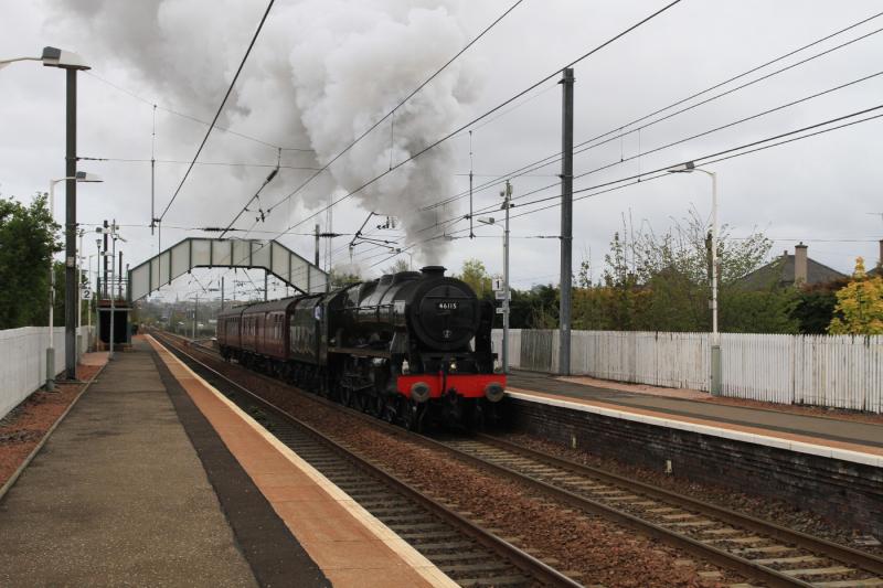46115 at Slateford: 46115 Photo of 46115 at Slateford