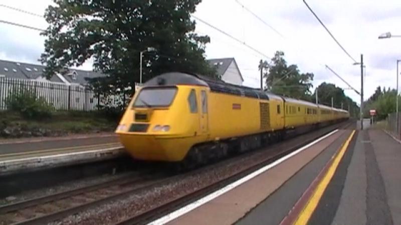 Network Rail New Measurment Train: 43062 Brings Up The Rear Of 1Q26 Heading To Glasgow Central Photo of Network Rail New Measurment Train