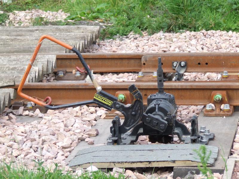 Points Lever at Earlseat Loop: Photo of a new Photo of Points Lever at Earlseat Loop