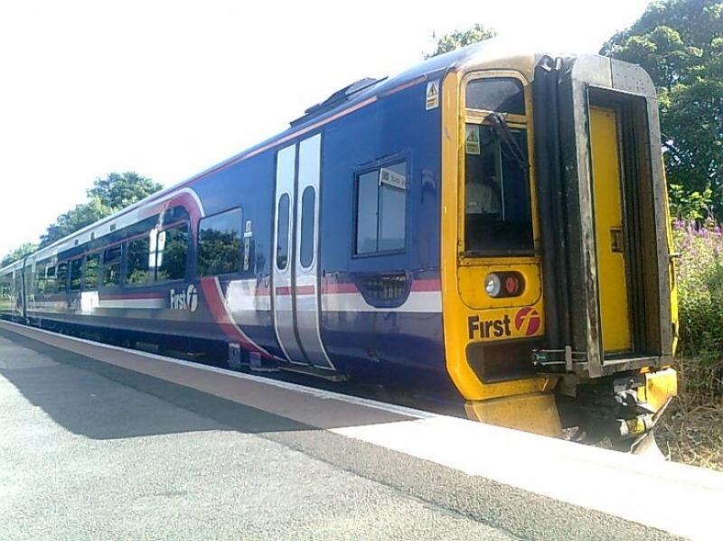 First scotrail 158 Alness: First scotrail 158 in Alness.158707. Photo of First scotrail 158 Alness