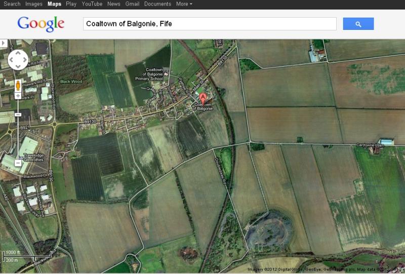 How to get to Earlseat, by Google: The loading point is to the south of the bing at the bottom of the picture Photo of How to get to Earlseat, by Google