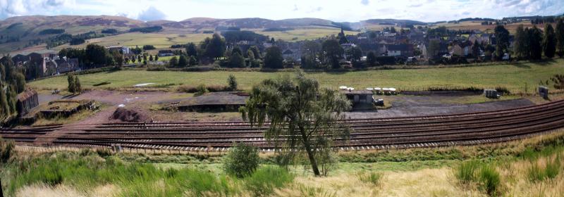 Blackford sidings Panorama: Blackford sidings Panorama Photo of Blackford sidings Panorama