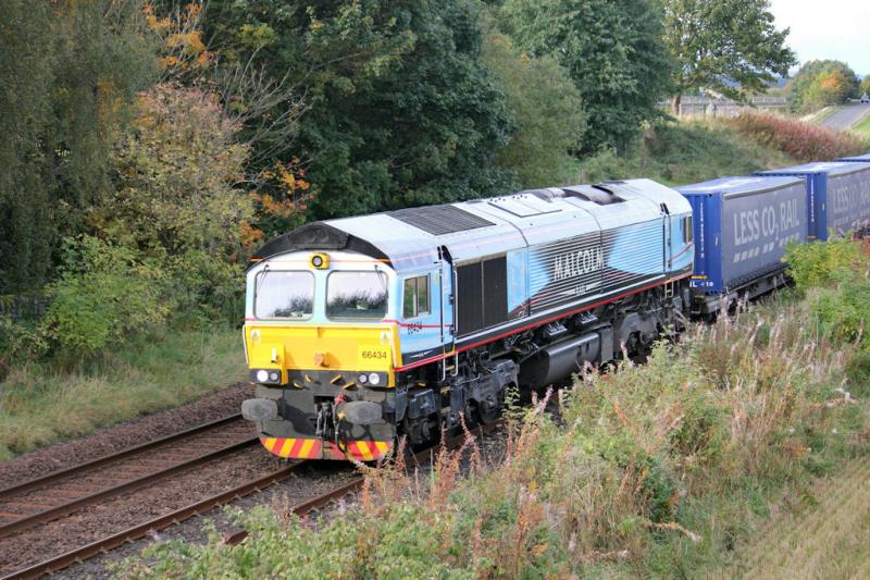 66434 - Inverness / Mossend: Luncarty Saturday Photo of 66434 - Inverness / Mossend