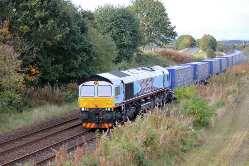 66434 - Inverness / Mossend: Luncarty Saturday Photo of 66434 - Inverness / Mossend