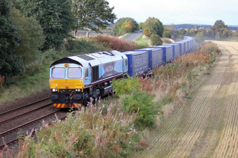66434 - Inverness / Mossend: Luncarty Saturday Photo of 66434 - Inverness / Mossend
