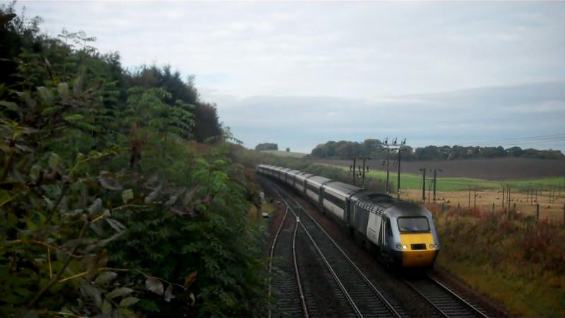 1E13: East Coast HST from Inverness to Kings X at the manuel. Photo of 1E13