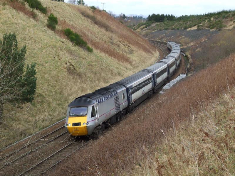 43308: 43308 departs Gleneagles Photo of 43308
