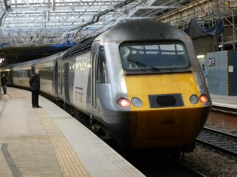 43310: 43310 departing Edinburgh Photo of 43310