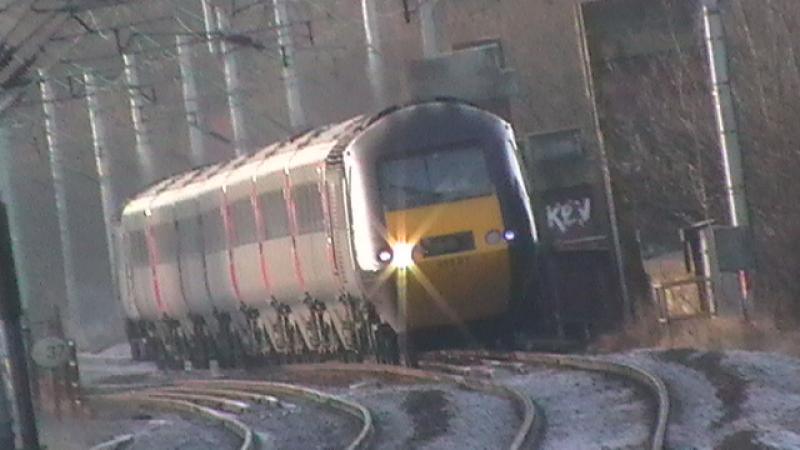 Southbound XC: A CrossCountry HST Approaches Uddingston Heading For Newcastle.
Would've Got This On Video If It Wasn't For Bloody Camera Corruption Grr >:( Photo of Southbound XC