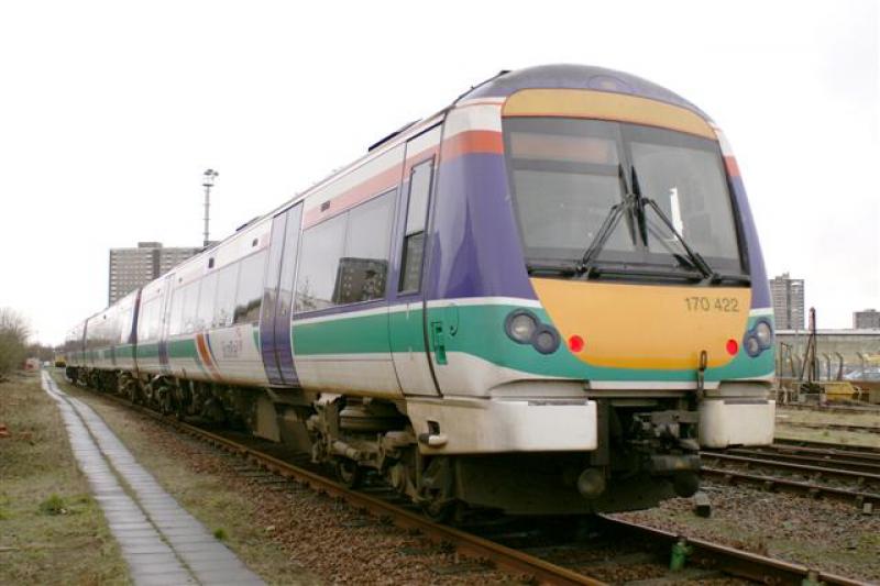 170422: Stabled in the yard after arrival for Re-Livery on 23rd January 2008 Photo of 170422