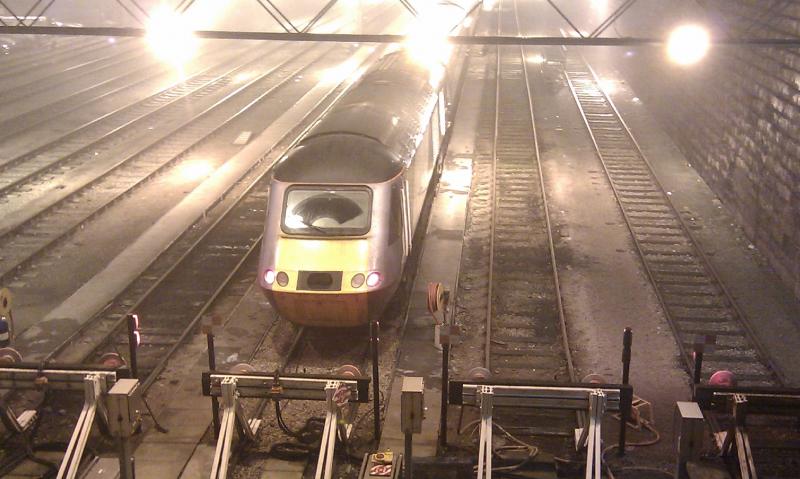aberdeen sidings: hst stabled at aberdeen Photo of aberdeen sidings