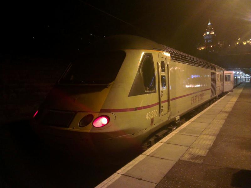 East Coast 125 at Waverley with the Balmoral Hotel in the background: Exactly as the title says taken on friday evening
Never even noticed that I have caught the balmoral in the shot as well Photo of East Coast 125 at Waverley with the Balmoral Hotel in the background