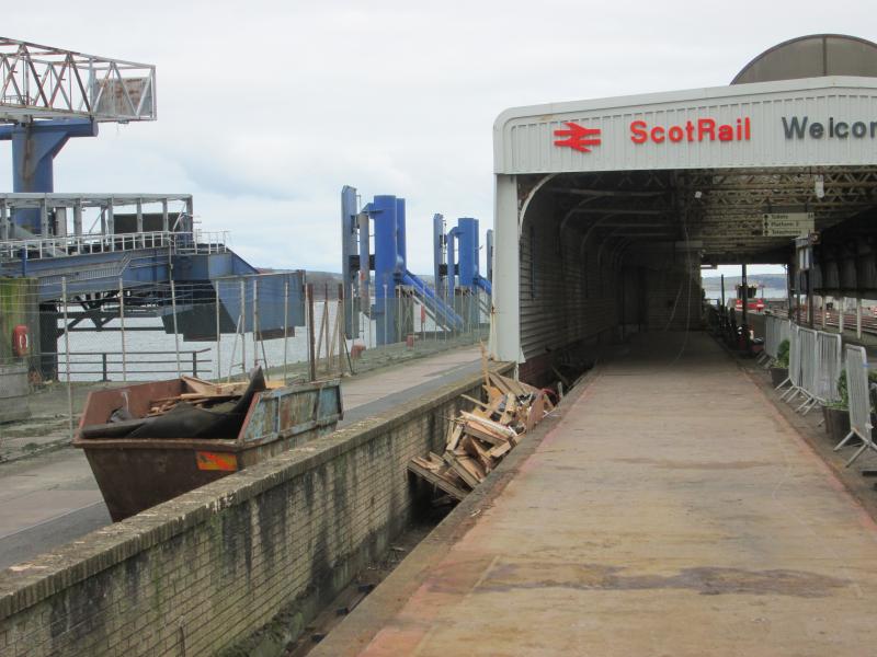 Stranraer Harbour less Polytunnel (1): Polytunnel demolished first week in March Photo of Stranraer Harbour less Polytunnel (1)