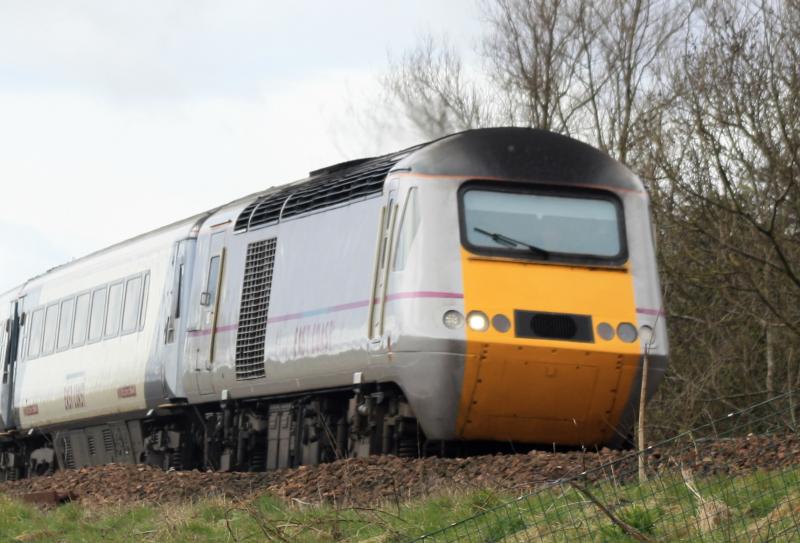 HST: Hst southbound from Cupar. Photo of HST