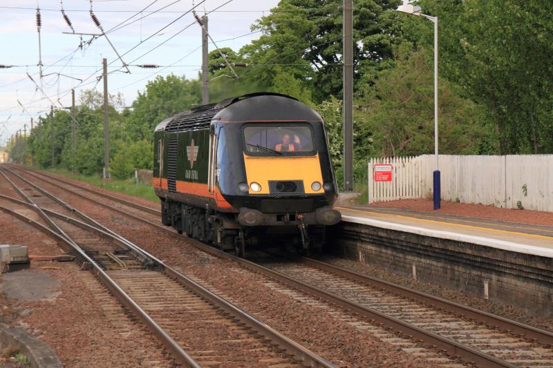5Z43 at Prestonpans: 43467 on 5Z43 ( why not 0Z43 ) Heaton to Craigentinny at Prestonpans on 01/06/2013. Photo of 5Z43 at Prestonpans