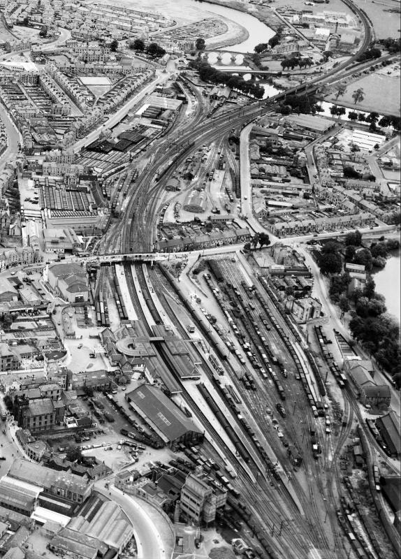 Old aerial photo of Stirling.: Old aerial photo of Stirling. Photo of Old aerial photo of Stirling.