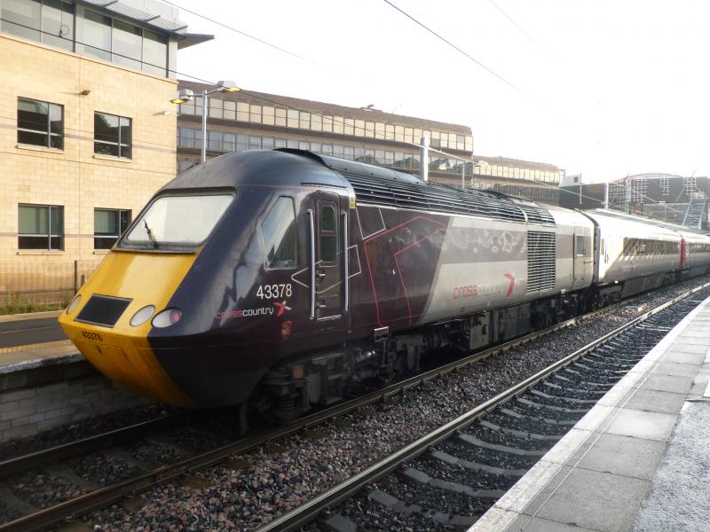43378: Haymarket 08:00 07/09/13, taken on way to Leuchars Photo of 43378