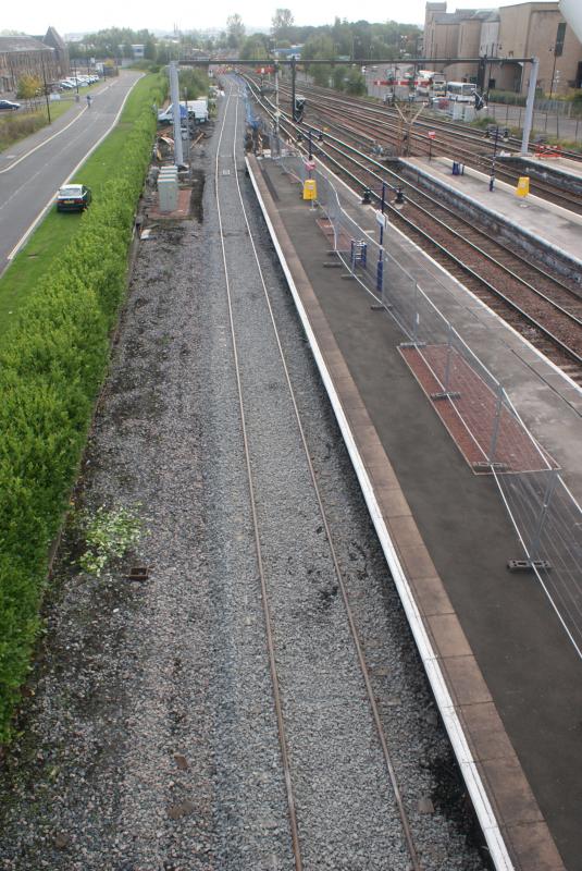 Stirling P.10's track ballasted but not tamped: Stirling P.10's track ballasted but not tamped on 29.09.13 Photo of Stirling P.10's track ballasted but not tamped