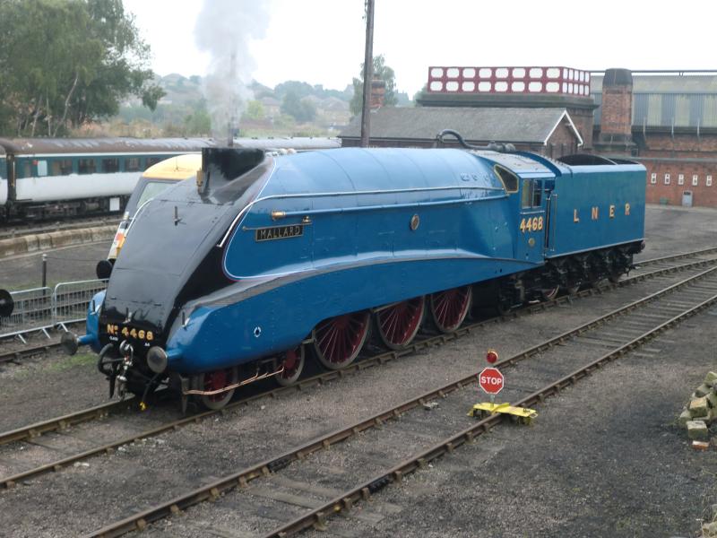 MALLARD: FOR ONE DAY ONLY 4468 IN STEAM Photo of MALLARD