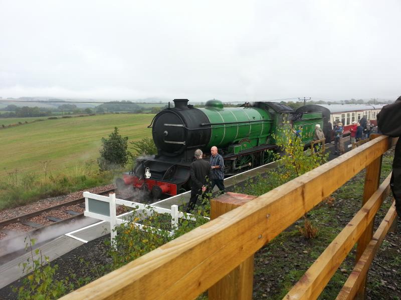 Bo'ness & Kinneil steam gala 3 2013: D49 246 Morayshire at Manuel. 19/10/13 Photo of Bo'ness & Kinneil steam gala 3 2013