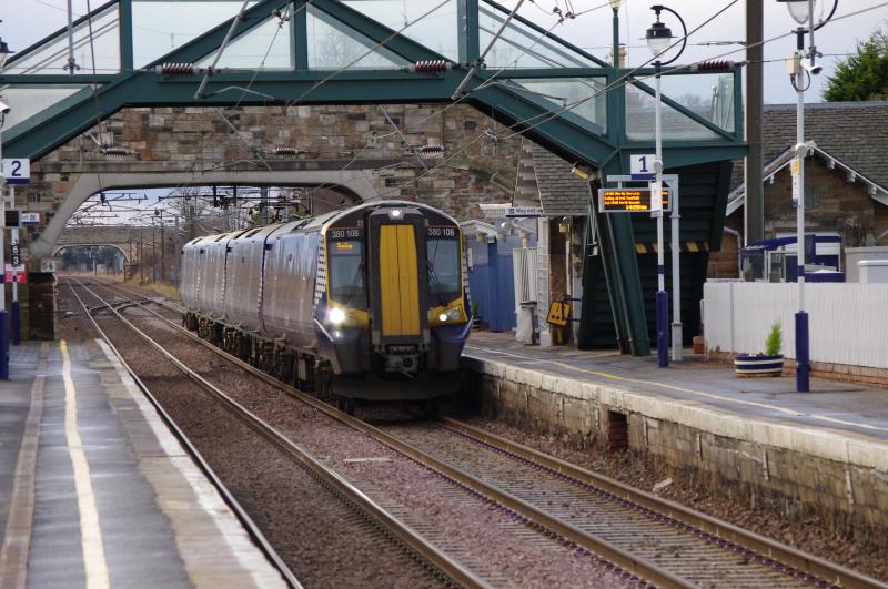 380108: 380108, Drem, 18Dec13 Photo of 380108