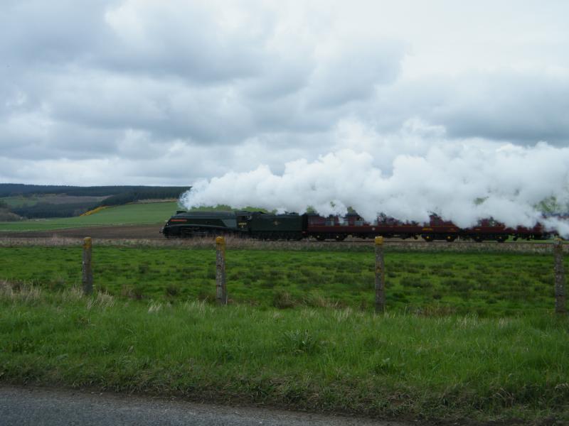 Union of South Africa: Picture of Loco heading towards Kennethmont on the 1/05/14 Photo of Union of South Africa