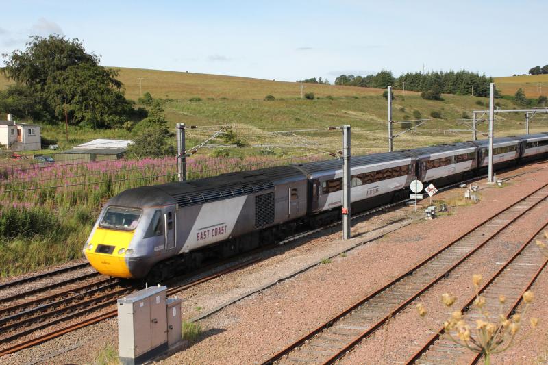 1E07 - Edinburgh to London Kings Cross: Grantshouse 17/07 Photo of 1E07 - Edinburgh to London Kings Cross
