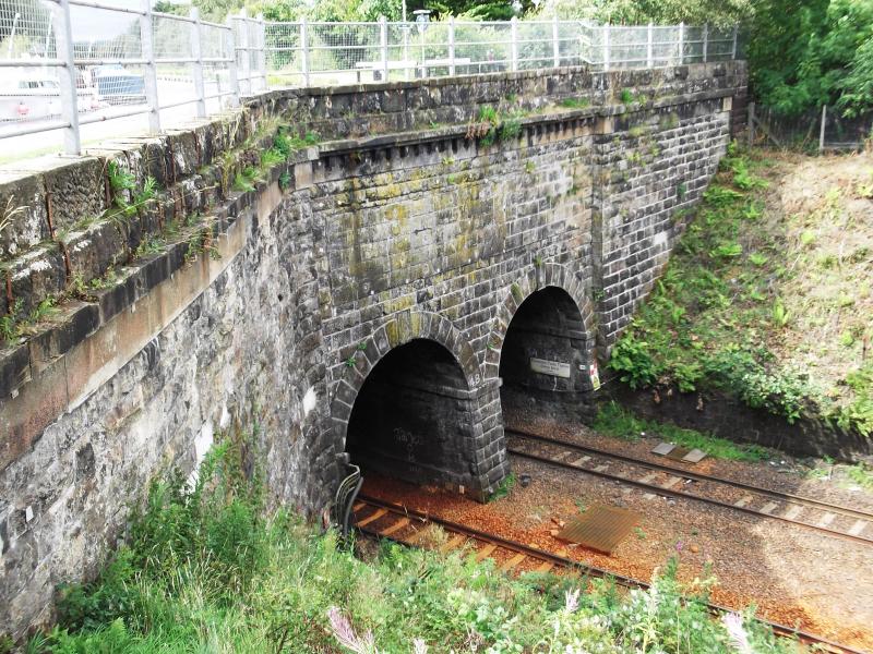 North side of Carmuirs Tunnels: Should look different in a few months time here with the new aqueduct. Photo of North side of Carmuirs Tunnels
