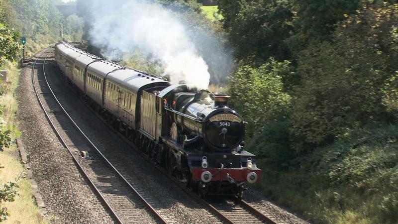 5043 return to to birmingham from stratford on avon: last run of 2014 16th year of operation, 7th sept 2014 Photo of 5043 return to to birmingham from stratford on avon