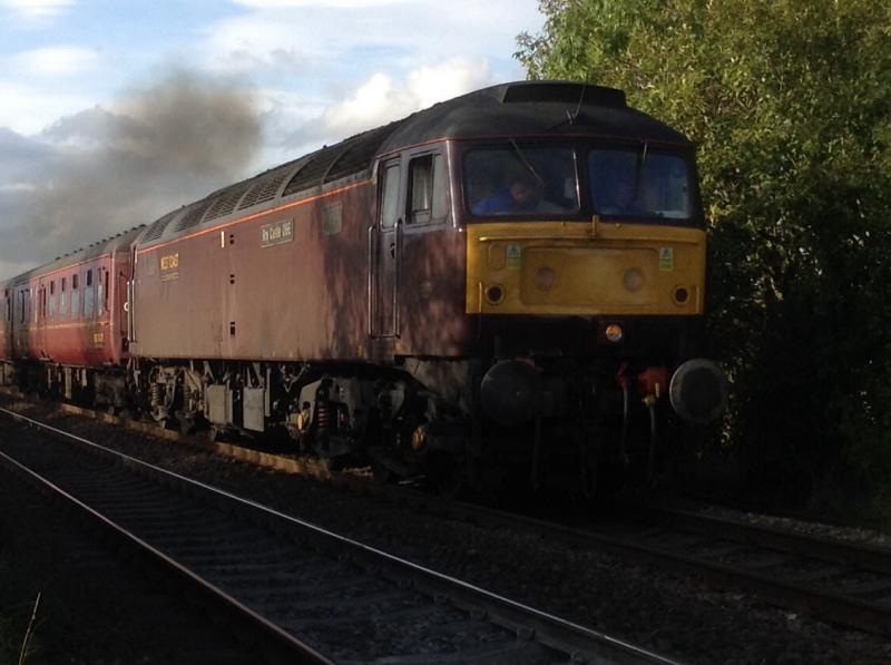 Class 47: Class 47 47786 Roy Castle OBE leaving Stirling heading 47804 Photo of Class 47