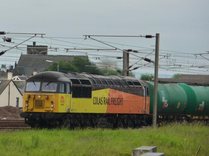56302: sitting in Falkland yard Photo of 56302