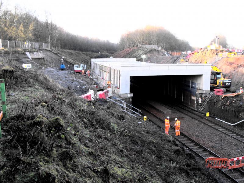 tunnel now completed one: Photo of tunnel now completed one
