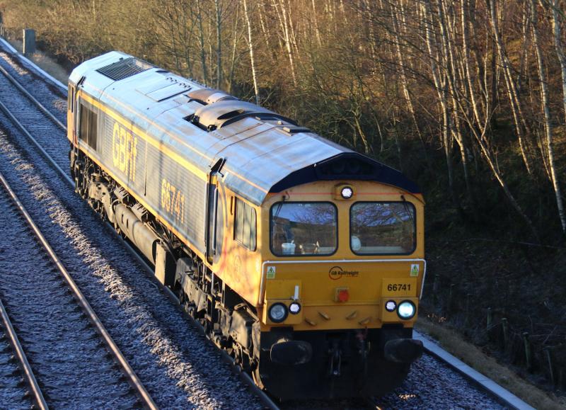 66741_0Z73_Mossend Down Yard - Inverness: Luncarty 09/02 Photo of 66741_0Z73_Mossend Down Yard - Inverness