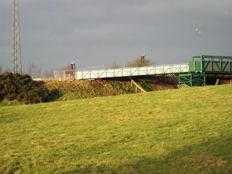 new Greenhill footbridge two: Photo of new Greenhill footbridge two