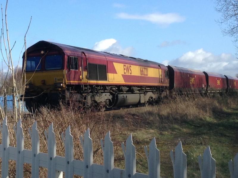 Class 66: Class 66 66221 through Stirling going to Longannet 26/03/15 Photo of Class 66