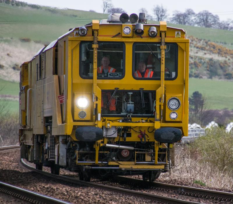 Stoneblower: Passing Forgandenny. 17/04/15 Photo of Stoneblower