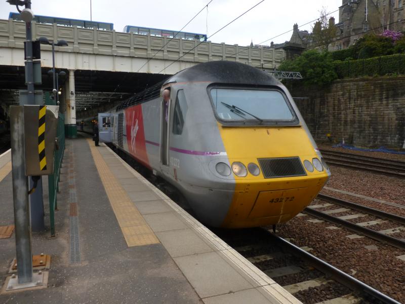 43272: 43272 on Highland Chieftan duties, taking the GB8 passengers to Inverness
Photo of 43272