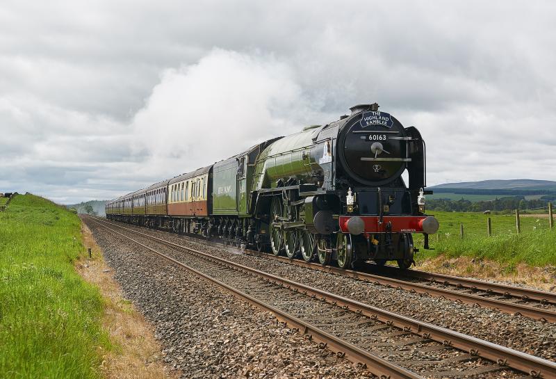 Tornado on The Highand Rambler: Tornado on the way to Perth with The Highland Rambler 20.6.15 Photo of Tornado on The Highand Rambler