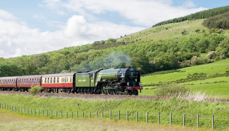 Tornado on The Border Reivers: Tornado cruising towards the Nith Valley 27.6.15 Photo of Tornado on The Border Reivers
