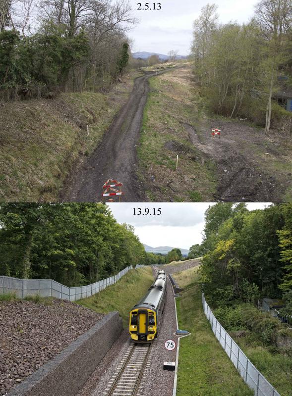 GOREBRIDGE LKG NORTH THEN AND NOW 158718-786.jpg: Photo of GOREBRIDGE LKG NORTH THEN AND NOW 158718-786.jpg