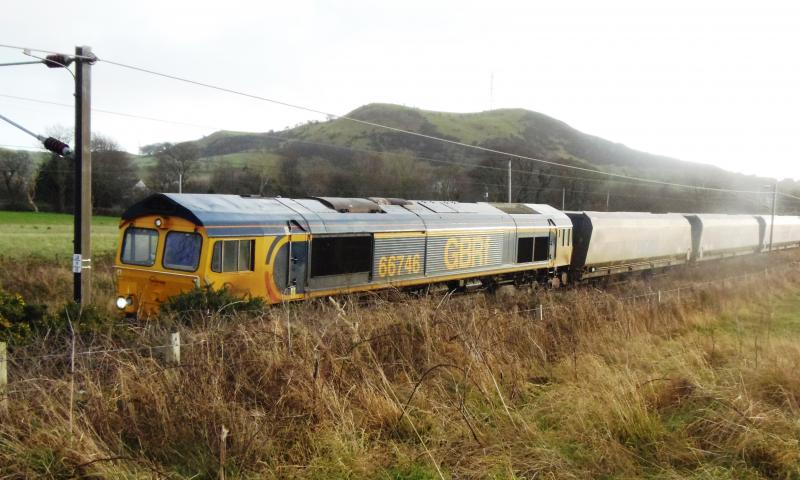 4S26: Tyne Coal Terminal to Hunterston 4S26 Monday 21/12/2015 past West kilbride 1341 hrs Photo of 4S26