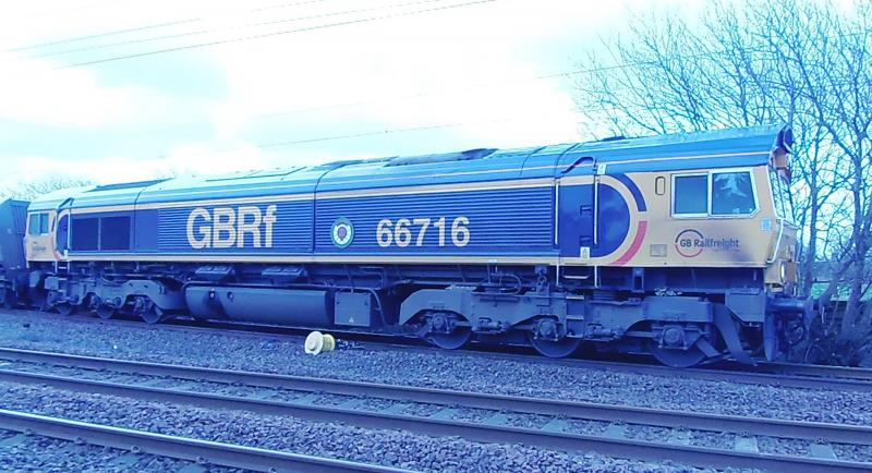 4S26: Tyne coal terminal- hunterston at dubbs junction kilwinning with a very clean 66716 Photo of 4S26
