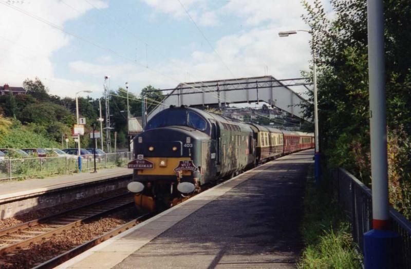 In demand: D6607 in use again coming through Westerton a few weeks later with the Statesman heading again I think for Oban.
Photo of In demand