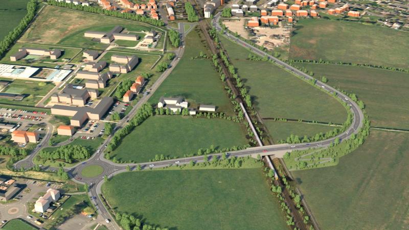 Cornton road new bridge artist impression: Cornton road new bridge artist impression Photo of Cornton road new bridge artist impression