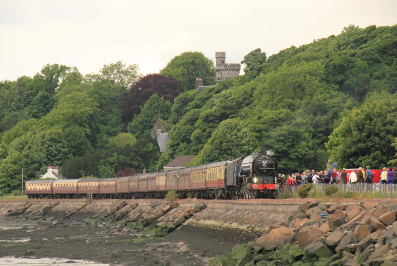 Culross Water Stop: 60163 Tornado had a water stop at Culross on 16/06/2013 Photo of Culross Water Stop