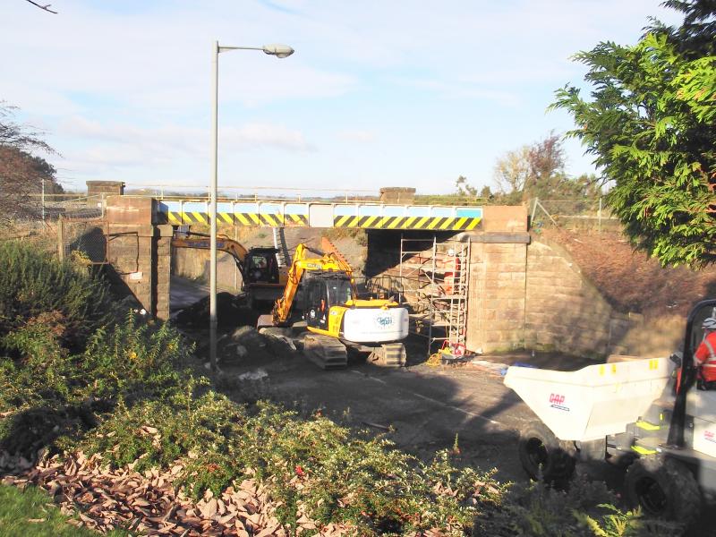 another shot of the Carmuirs bridgework: Photo of another shot of the Carmuirs bridgework