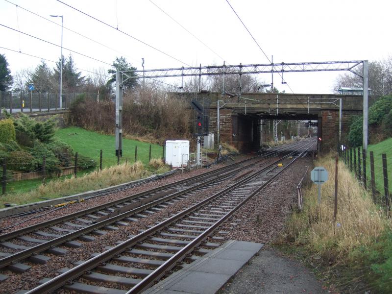 M182: New LED signal Uddingston Jn Photo of M182