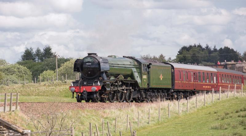 Flying Scotsman: 60103 in Fife. Tip top condition. Photo of Flying Scotsman
